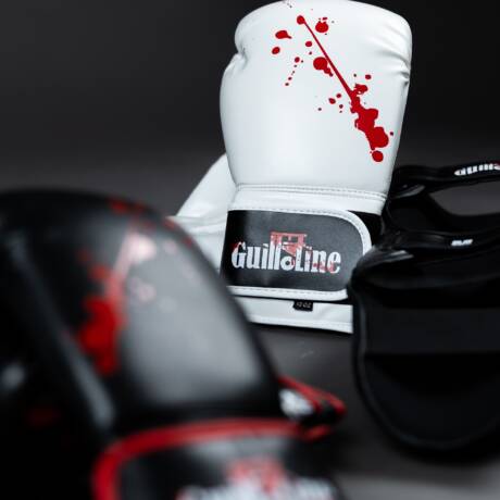 Bloody hangman boxing gloves